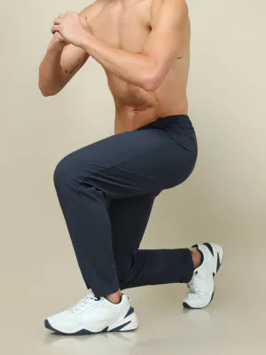 Men Solid Relax Fit Trackpants with DURACOOL 