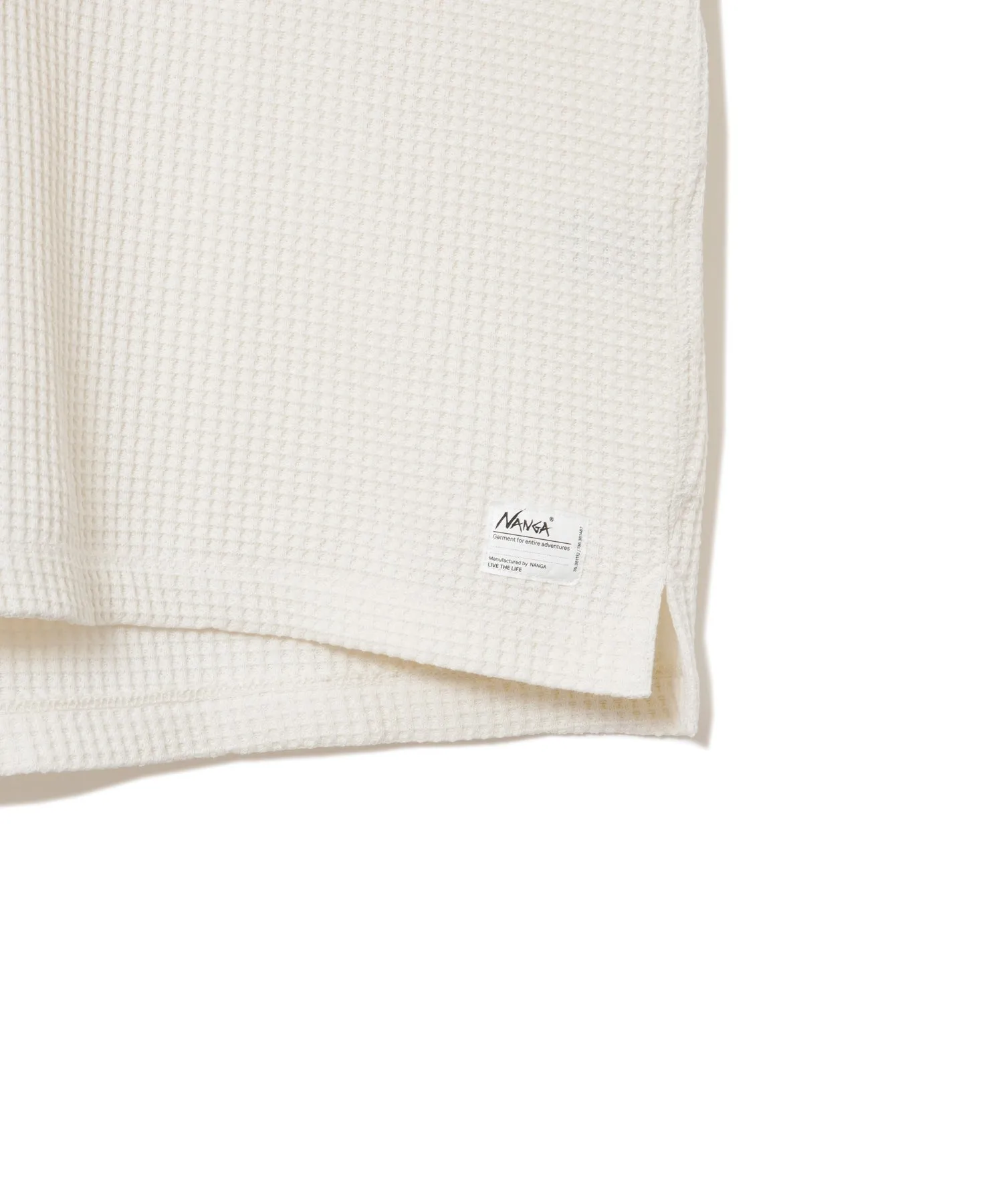 【MEN】NANGA ECO HYBRID WAFFLE LOOSE FIT TEE