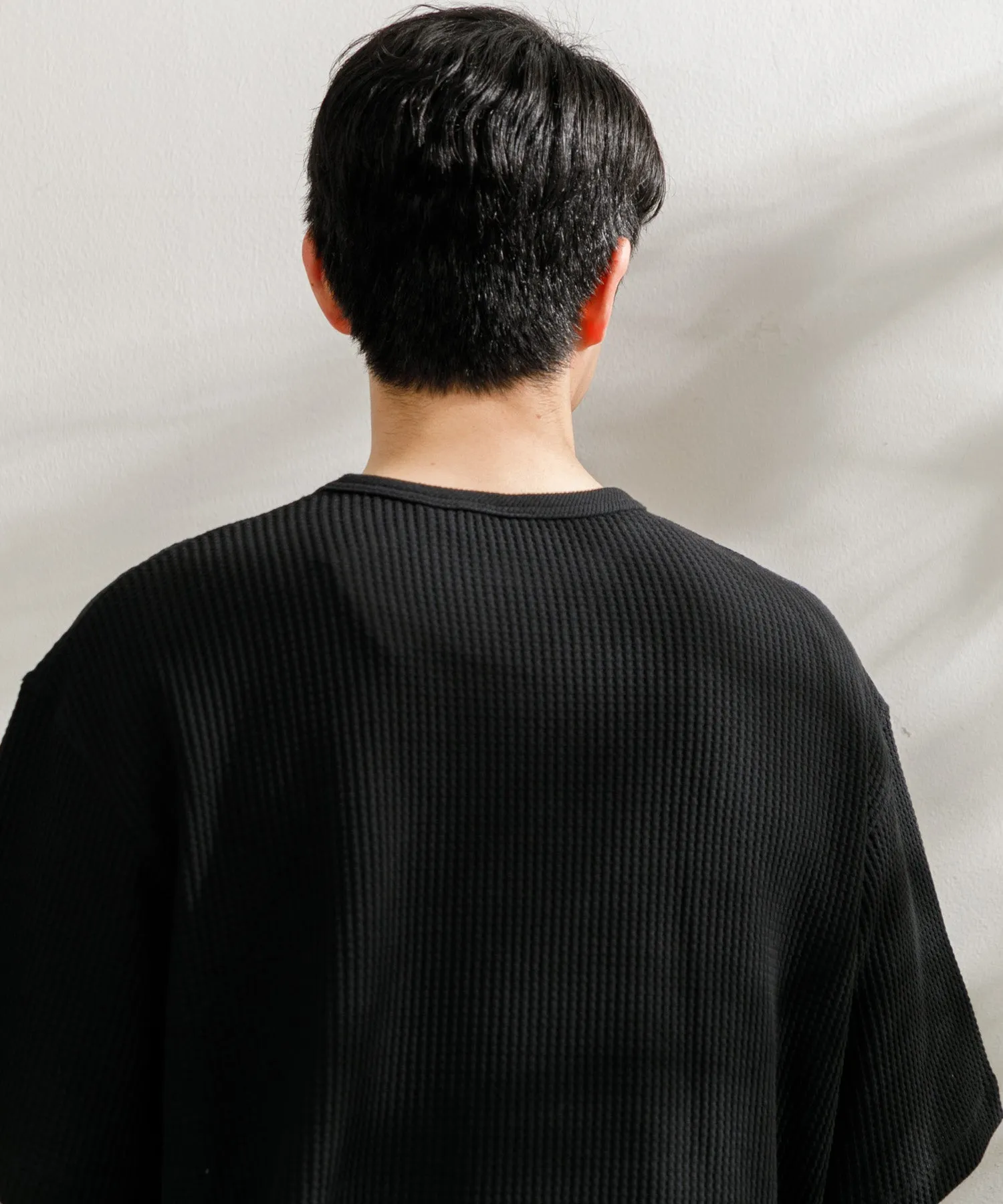 【MEN】NANGA ECO HYBRID WAFFLE LOOSE FIT TEE