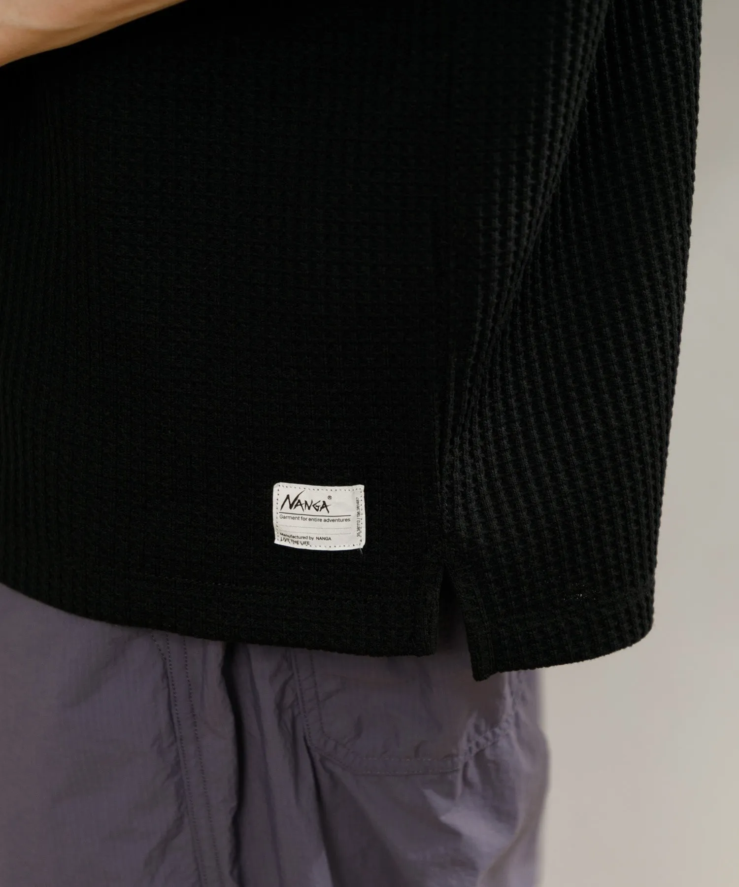 【MEN】NANGA ECO HYBRID WAFFLE LOOSE FIT TEE