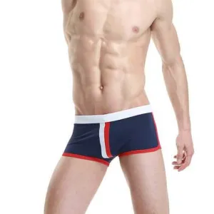 Mens Patchwork Swimsuit