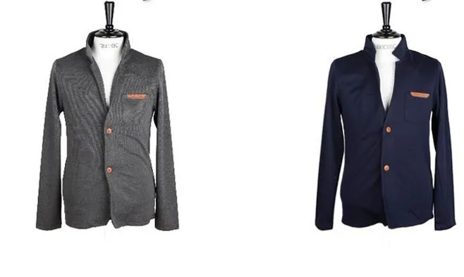 Men's Pocket Decoration Cardigan Fleece