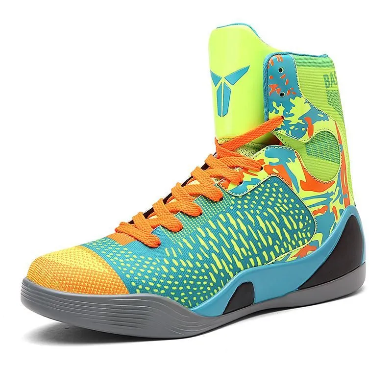 Men's Retro Colored High Tops