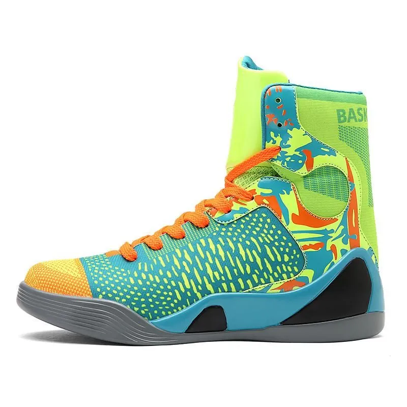Men's Retro Colored High Tops