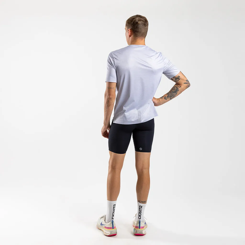 Men's Short Training Tights (Black)