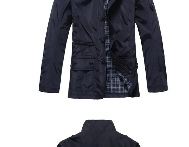 Men's Stand Collar Jacket