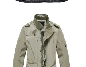 Men's Stand Collar Jacket