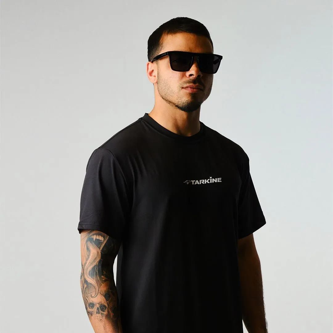 Men's Tarkine Ultra-Eco Run Tee (Black Original/Standard Thickness)