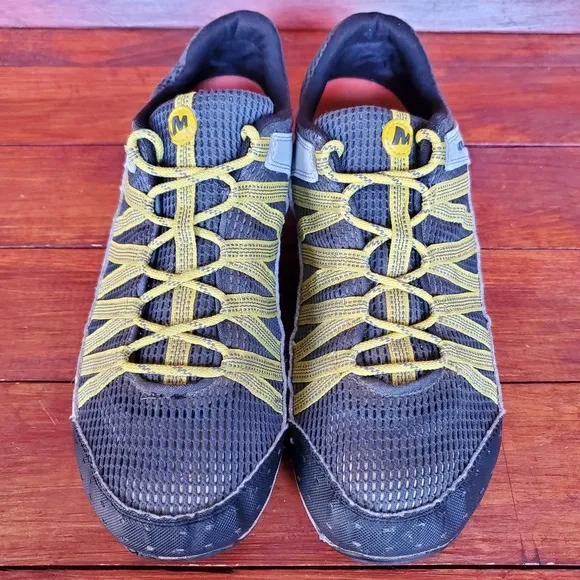 Merrell Hiking Shoes Men 10.5 Gray Ash Empire Yellow Performance J321098C