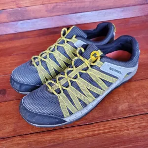 Merrell Hiking Shoes Men 10.5 Gray Ash Empire Yellow Performance J321098C