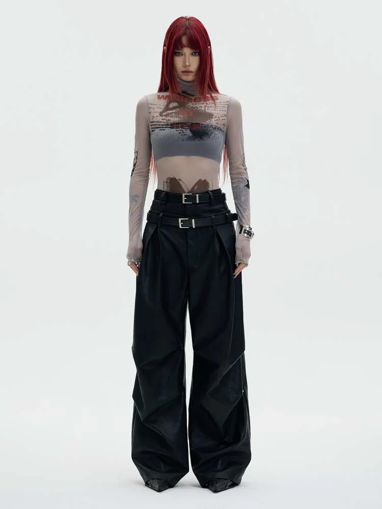 mesh bottoming shirt