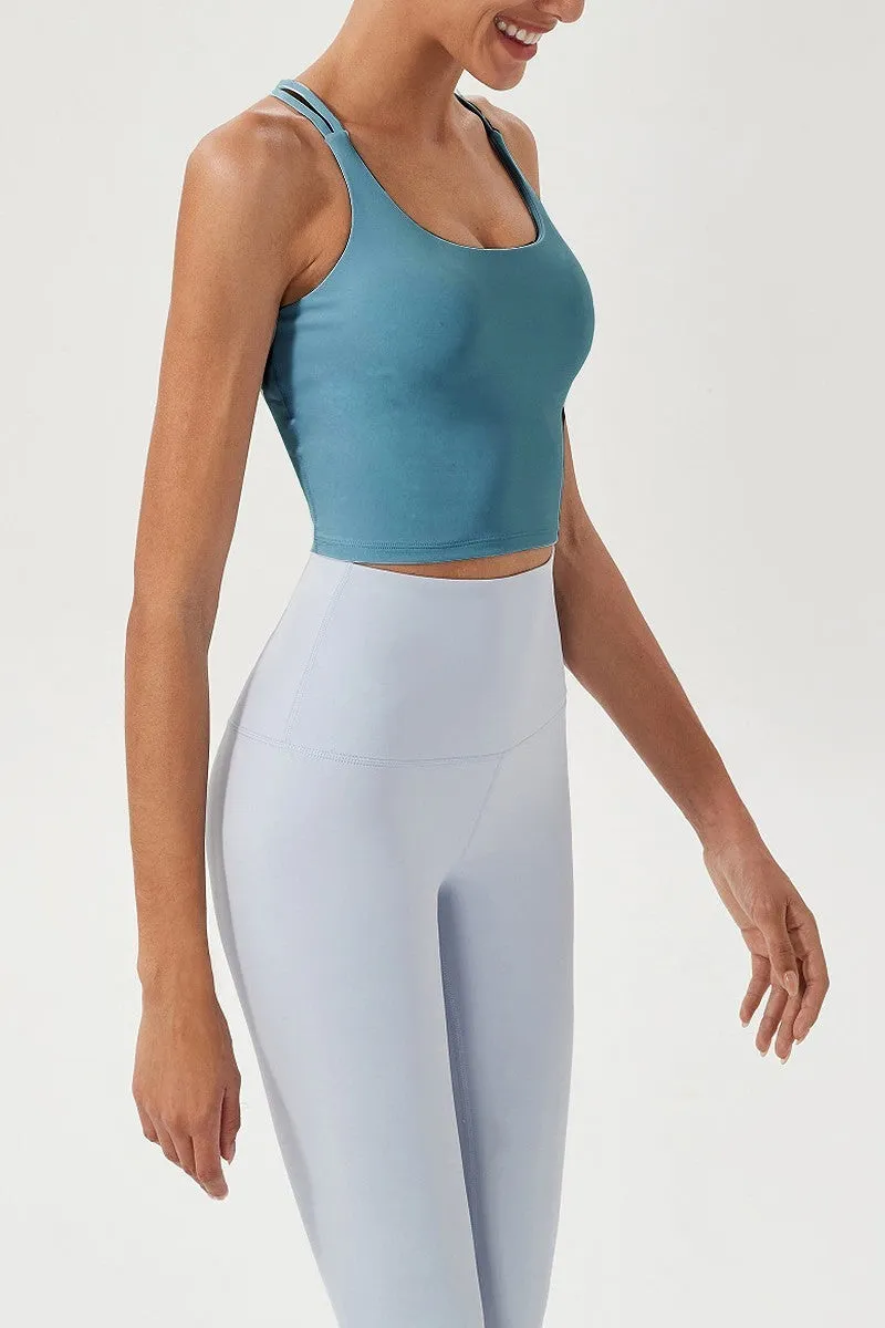 Mesh Interior Padding Sports Bra