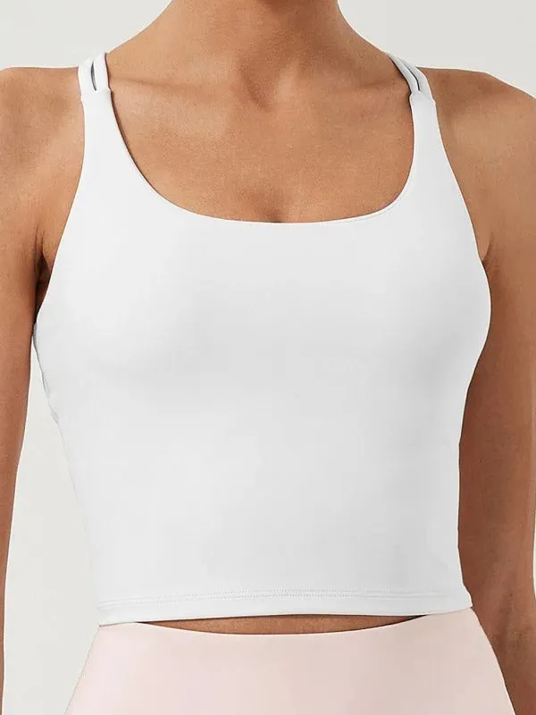 Mesh Interior Padding Sports Bra