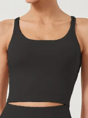 Mesh Interior Padding Sports Bra