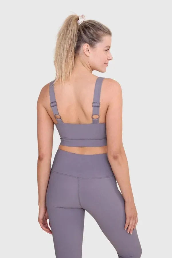 Micro Ribbed Highwaist Leggings - Arcane