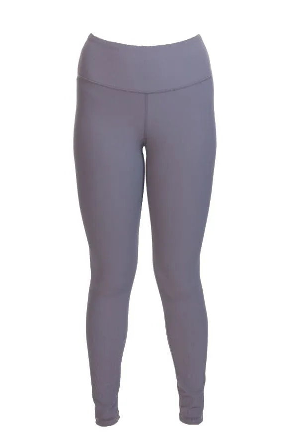 Micro Ribbed Highwaist Leggings - Arcane