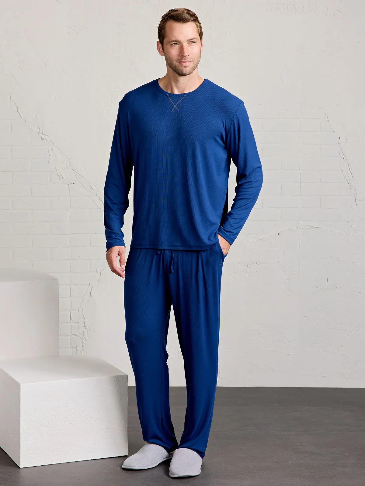 MicroLuxe Rib Sleep Pant M