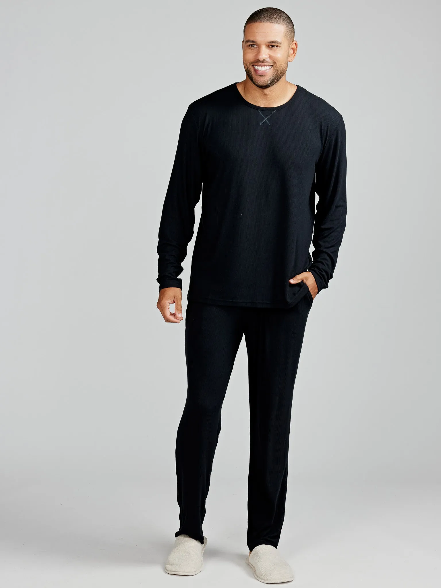 MicroLuxe Rib Sleep Pant M