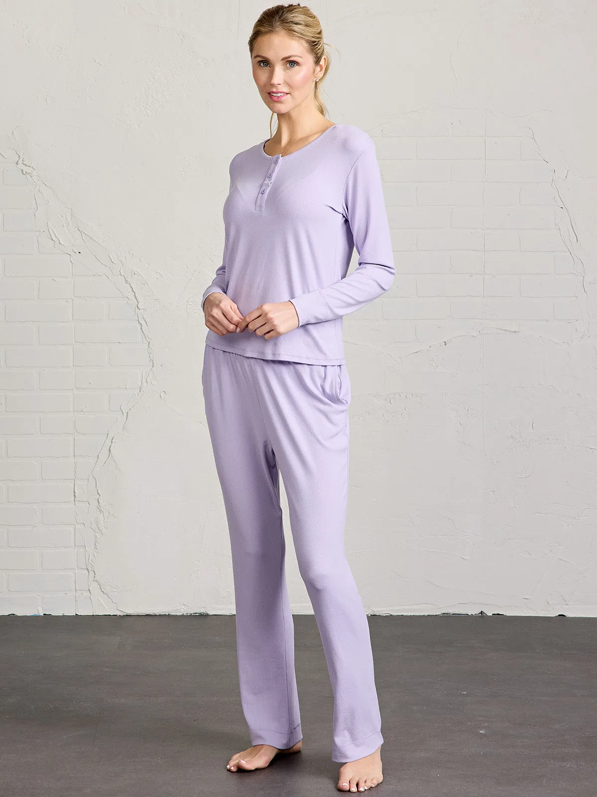 MicroLuxe Rib Sleep Pant