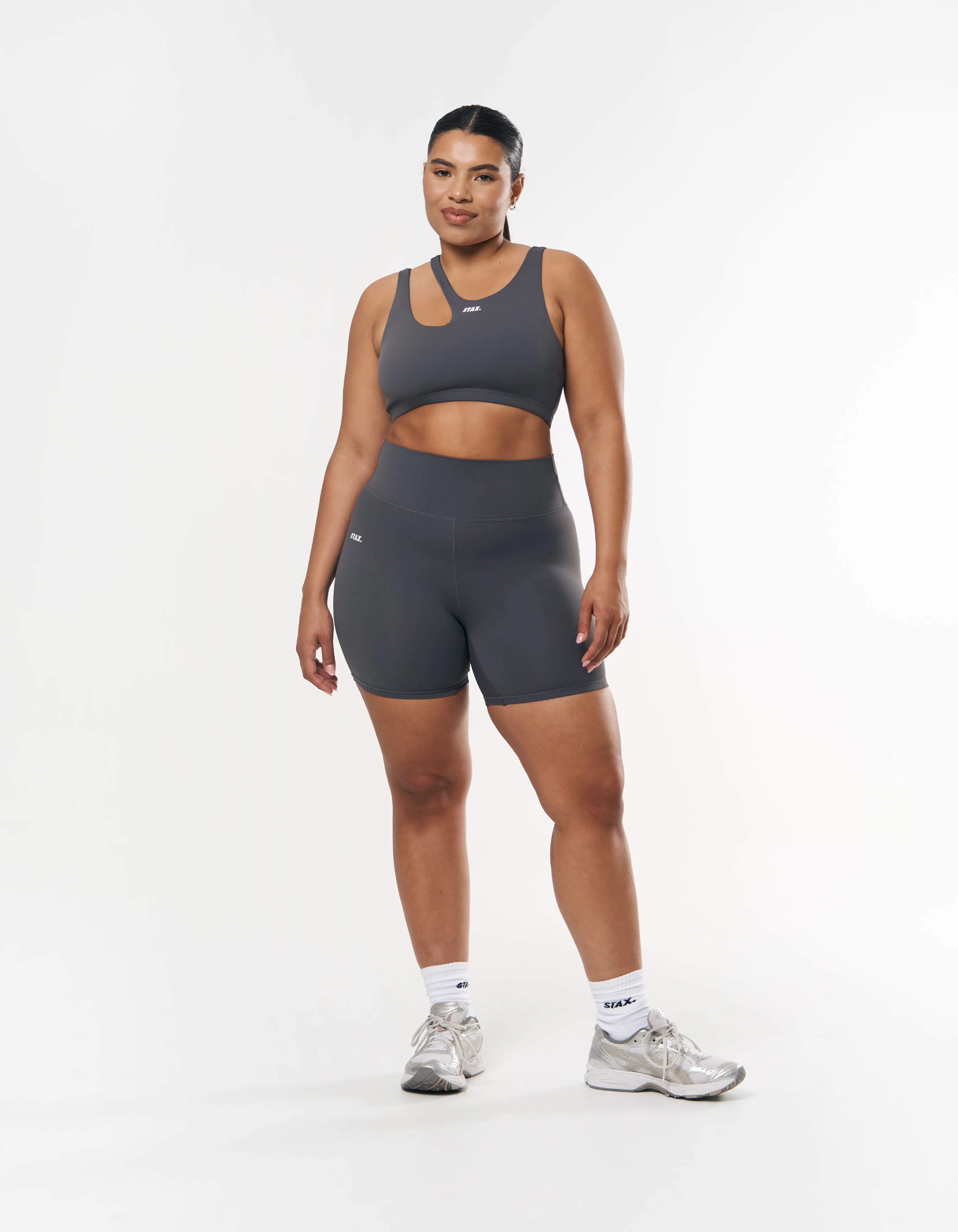 Midi Bike Shorts NANDEX ™ - Charcoal Grey