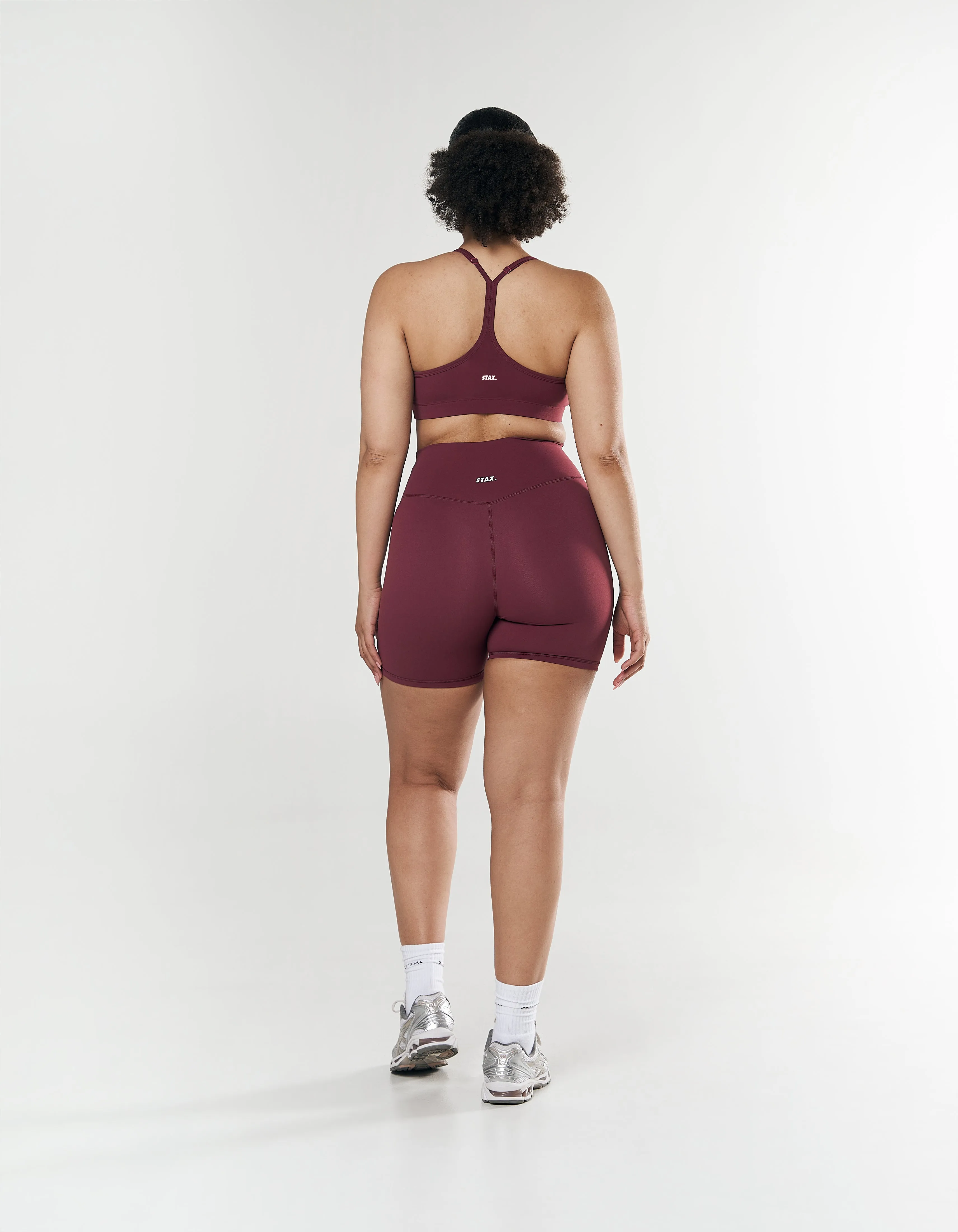 Midi Bike Shorts NANDEX ™ Maple - Burgundy