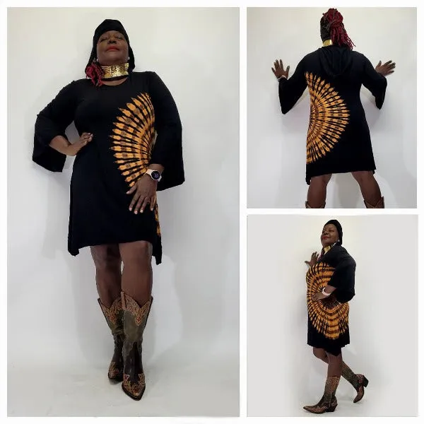 Midi Hoodie Dress