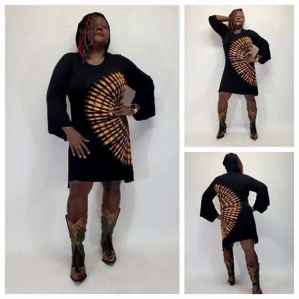 Midi Hoodie Dress