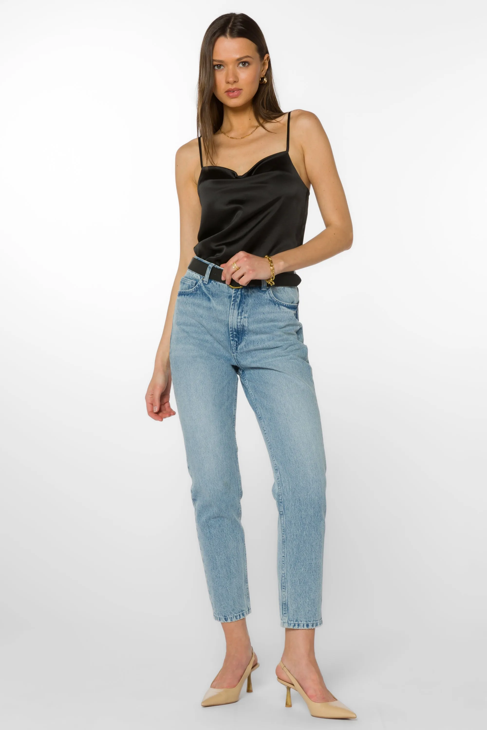 Mindy Black Top
