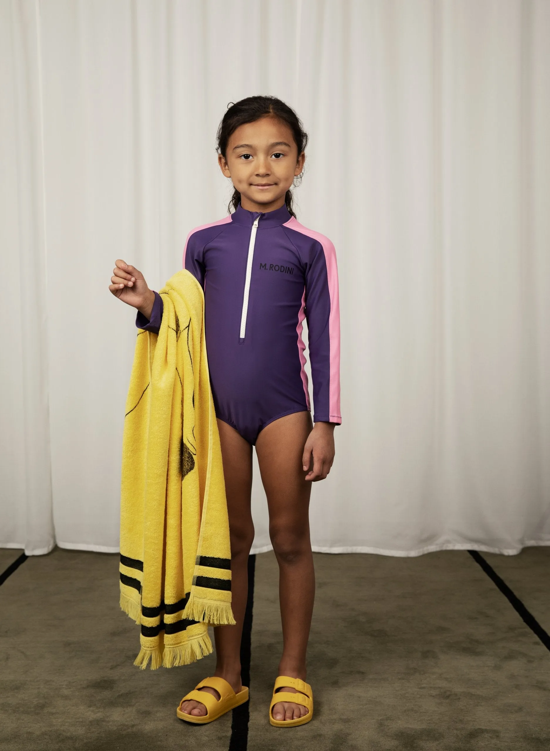 Mini Rodini | Stripe ls uv swimsuit