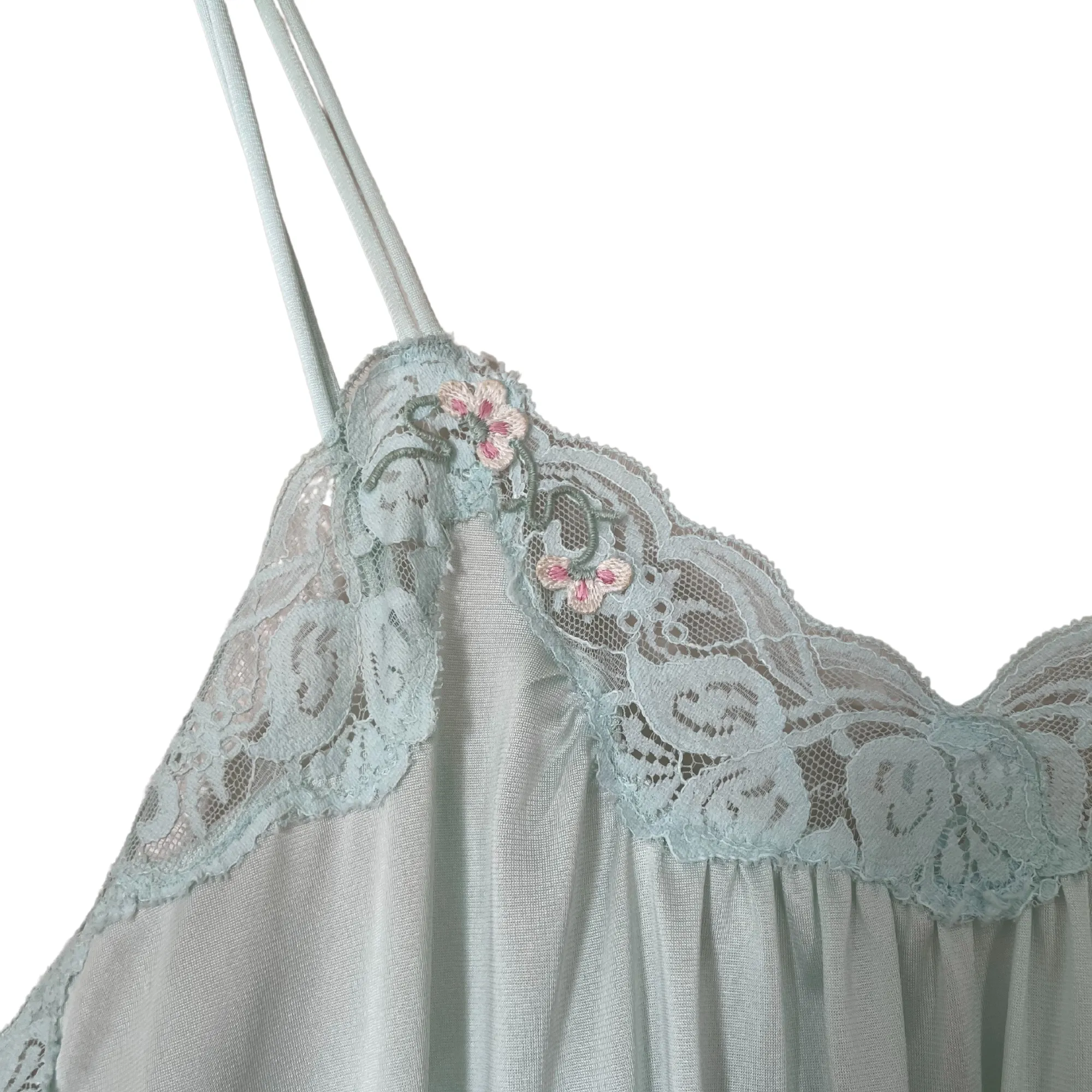 Miss Elaine Turquoise Peignoir Dress