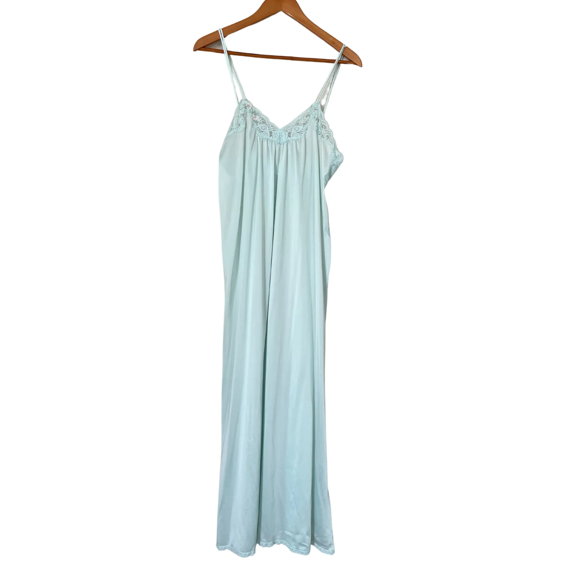 Miss Elaine Turquoise Peignoir Dress