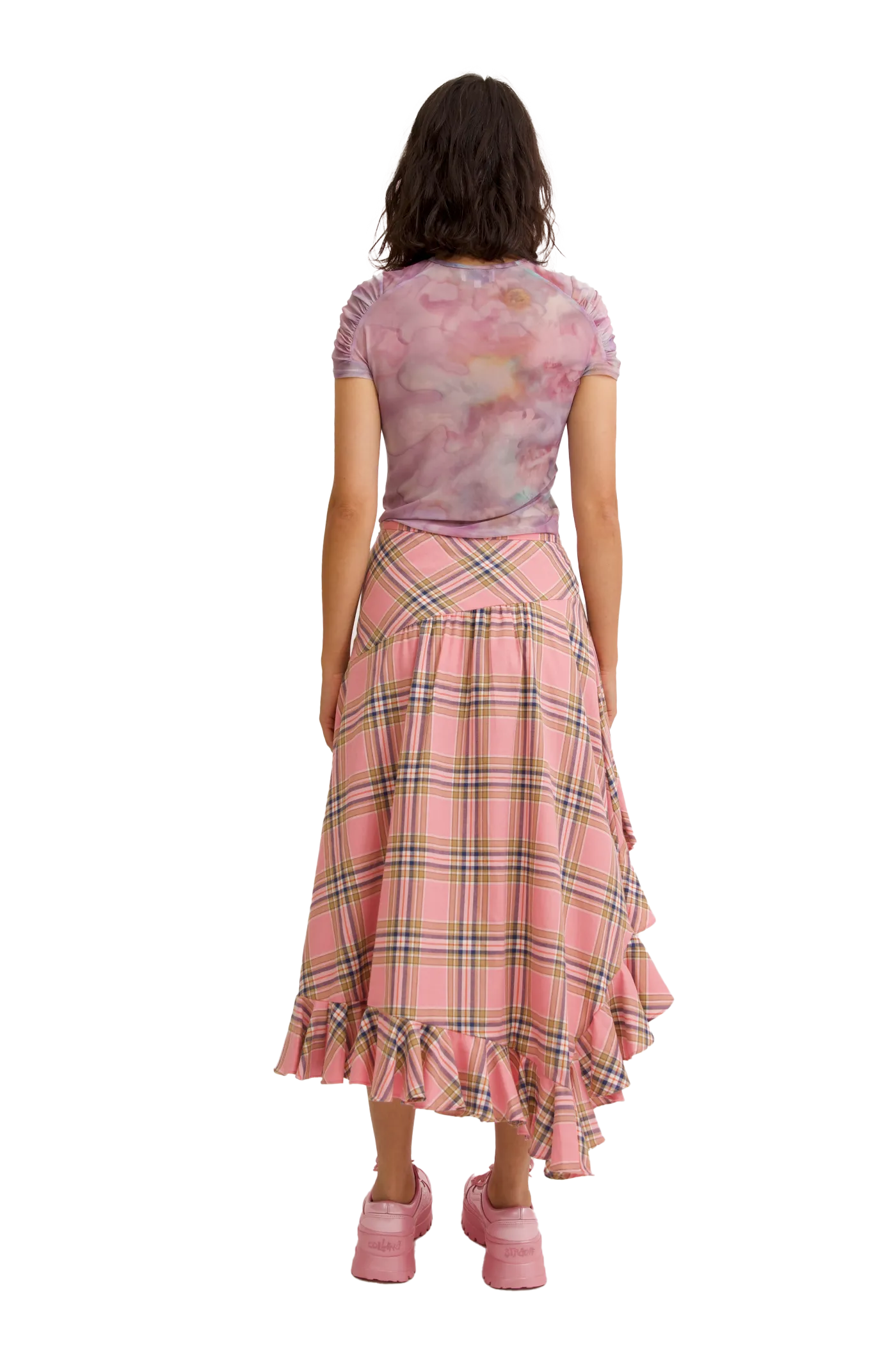MOLTEN FLOWERS ARC S/S TOP