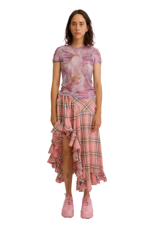 MOLTEN FLOWERS ARC S/S TOP