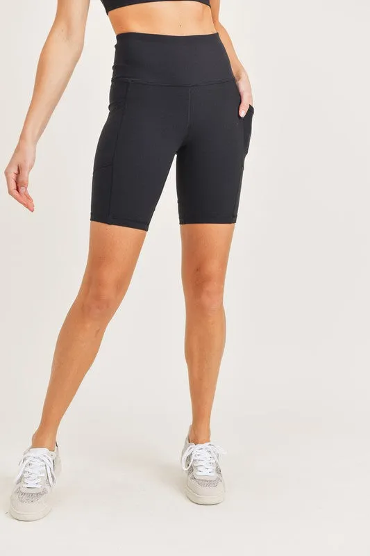 Mono B High-Impact Biker Shorts