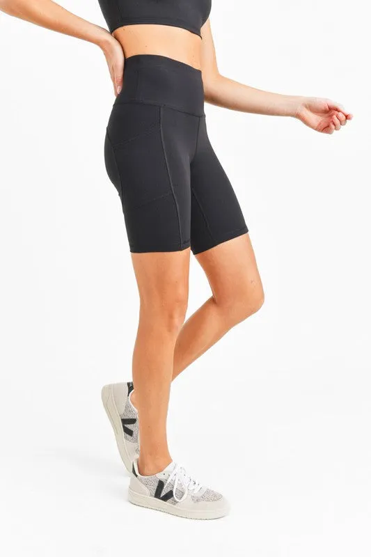 Mono B High-Impact Biker Shorts