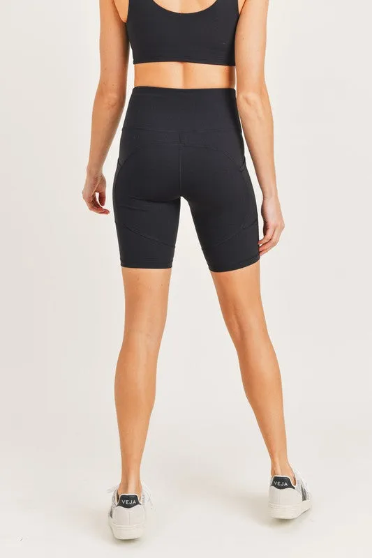 Mono B High-Impact Biker Shorts