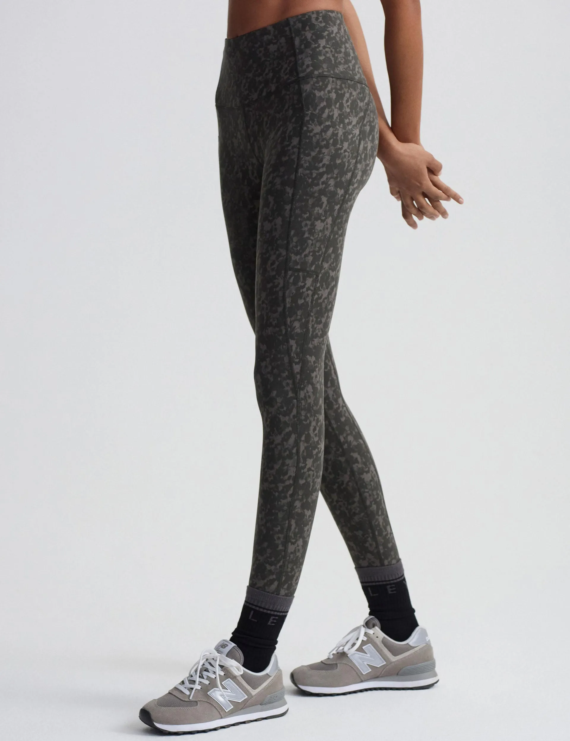 Move Pocket High Legging 25" - Obsidian Dew