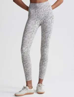Move Super High Waisted Legging 25" - Mono Distorted Cheetah