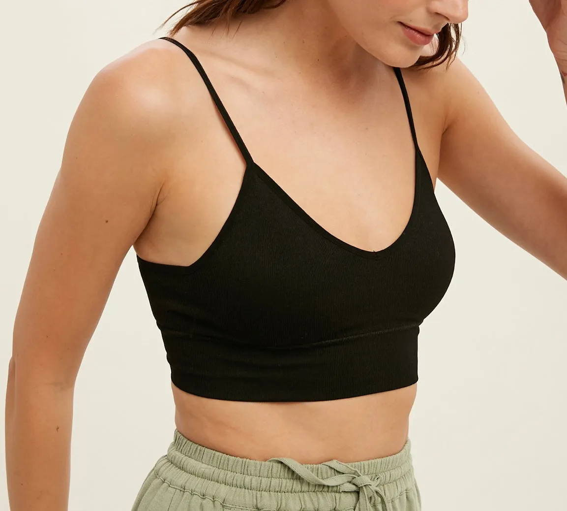My New Bestie Bralette- Black