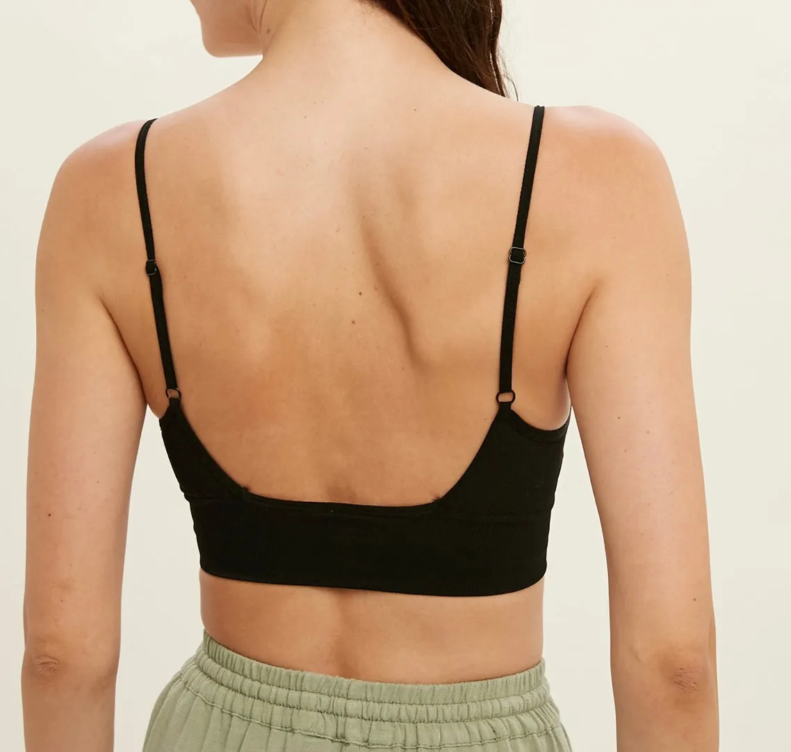 My New Bestie Bralette- Black