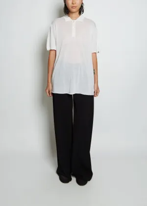 n°176 Tennis Cashmere Top — Milk