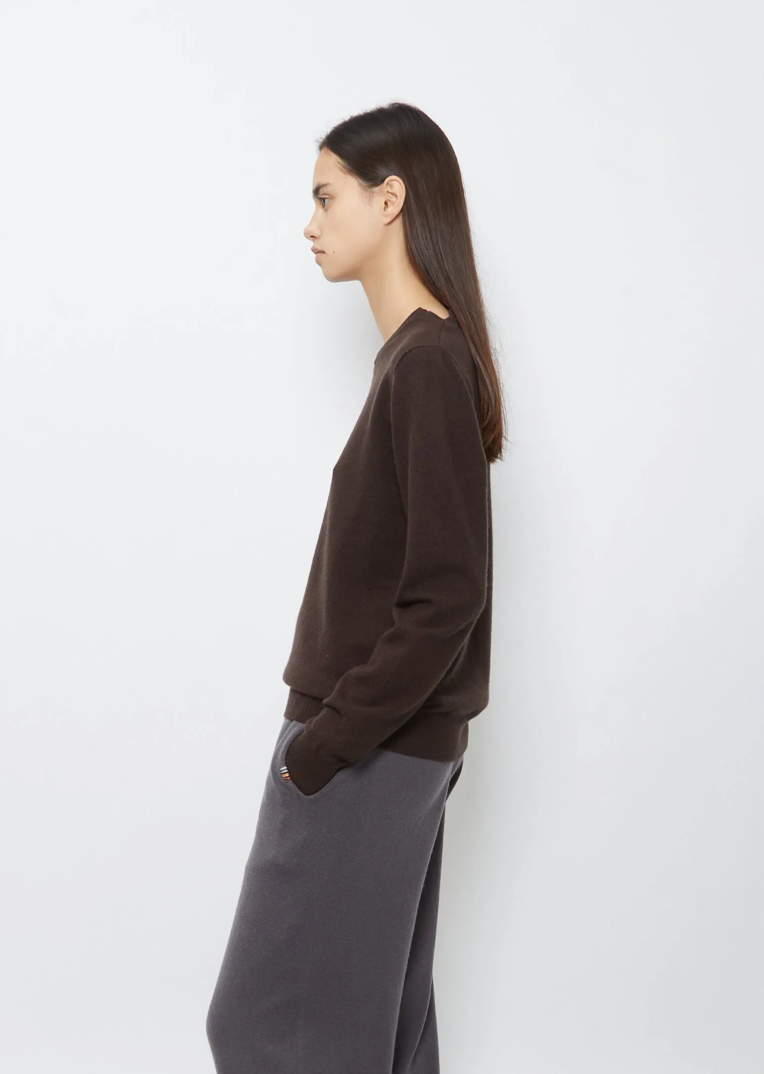 n°36 Be Classic Sweater — Dark Brown