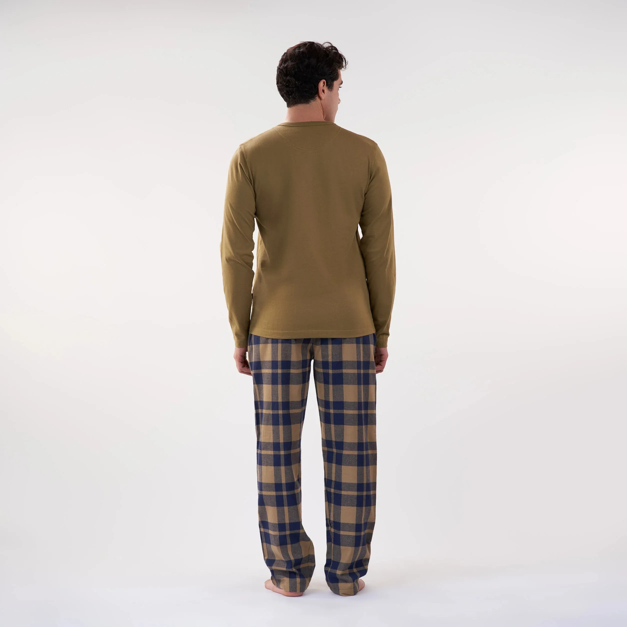 NAGA HOMME Olive Green Pajama Jill