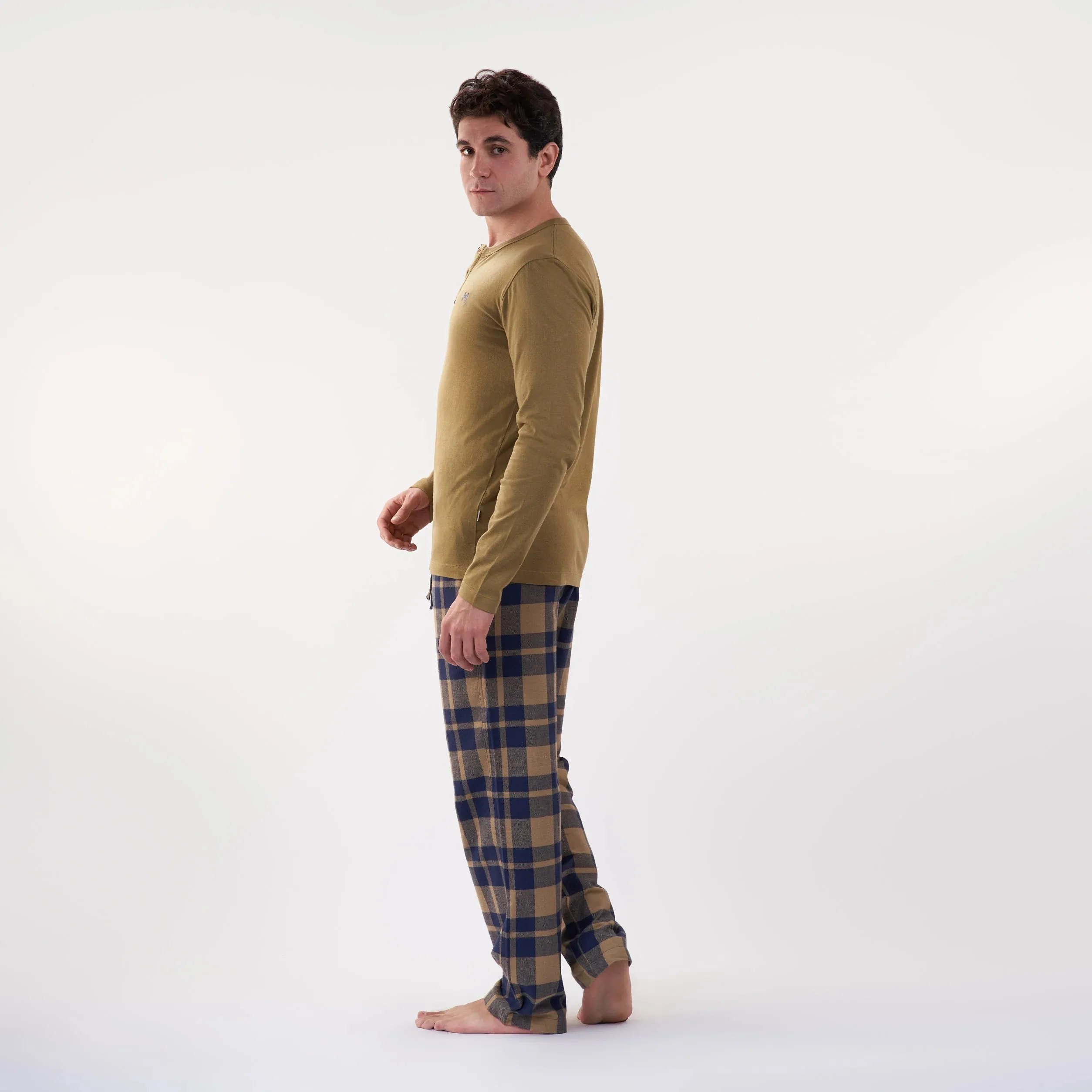 NAGA HOMME Olive Green Pajama Jill
