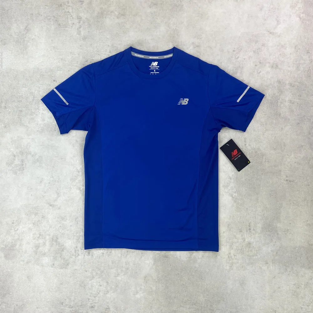 New Balance Core Running T-shirt Blue