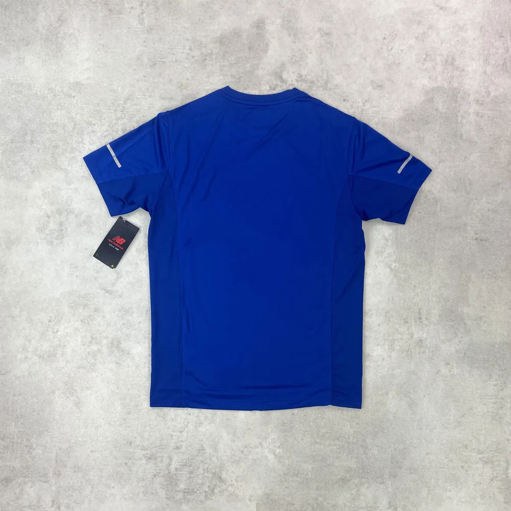 New Balance Core Running T-shirt Blue