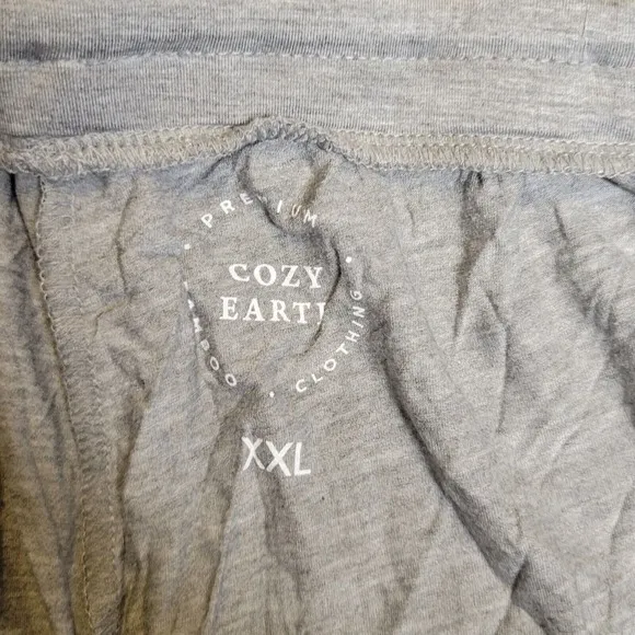 New Cozy Earth Pajama Set Womens XXL Short Sleeve Top Shorts Comfy Bamboo 2XL