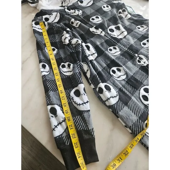 New DISNEY Women Nightmare Before Christmas Sleepwear with Hood, Jack NWT