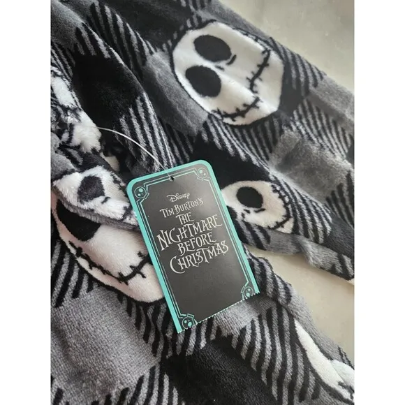 New DISNEY Women Nightmare Before Christmas Sleepwear with Hood, Jack NWT