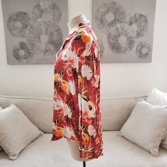 NEW! Posh Peanut: Floral Long Sleeve Relaxed Pajamas